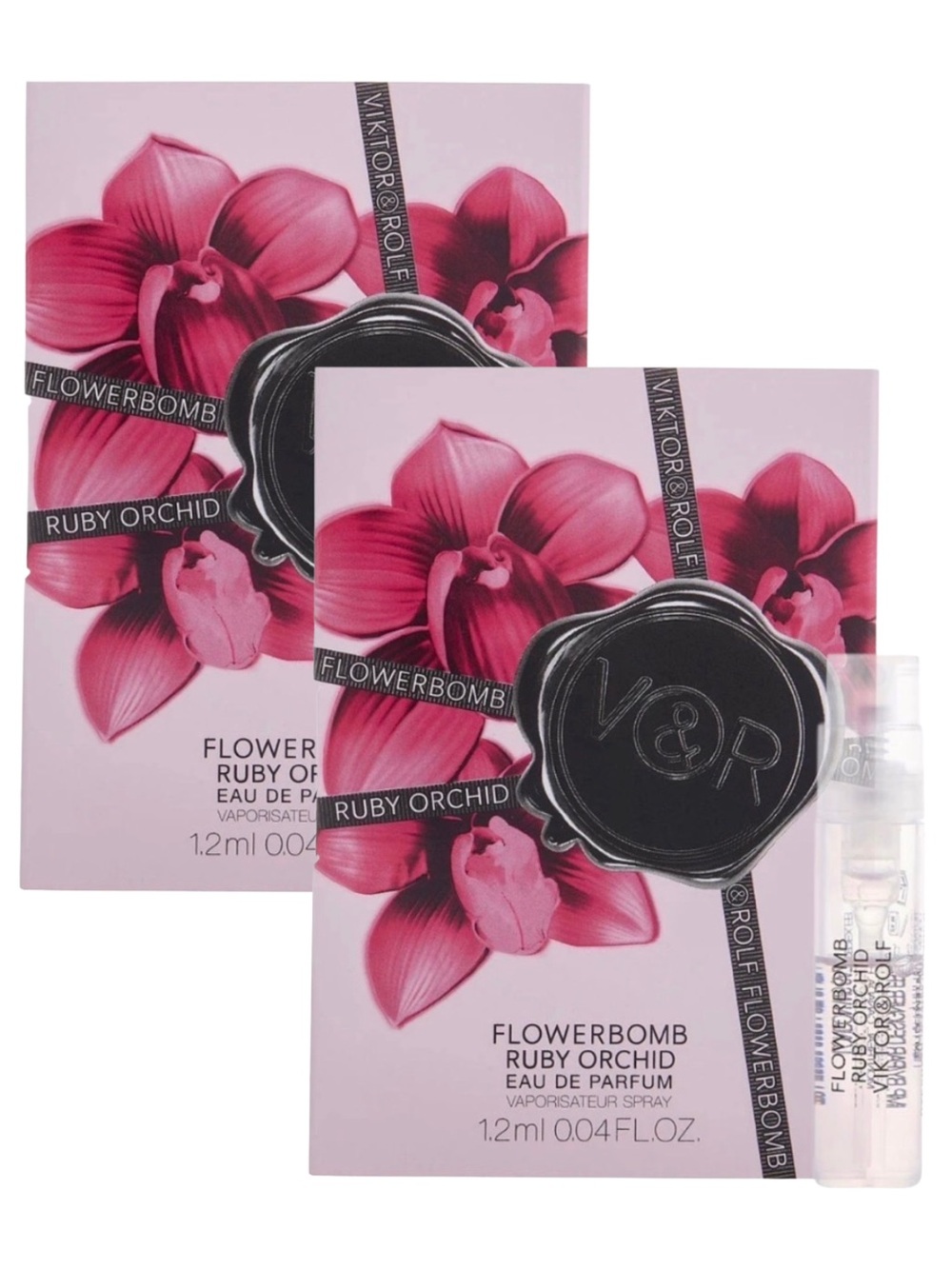 $8❤️🔥 Viktor & Rolf Flowerbomb Ruby Orchid EDP 2PK NEW